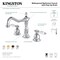 Kingston Brass KS1978BPL 8" Widespread Bathroom Faucet, Brushed Nickel KS1978BPL - alternate 4
